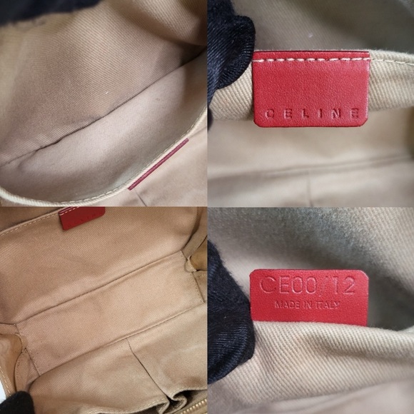 CELINE MACADAM PVC VANITY BAG - Picture 14 of 17